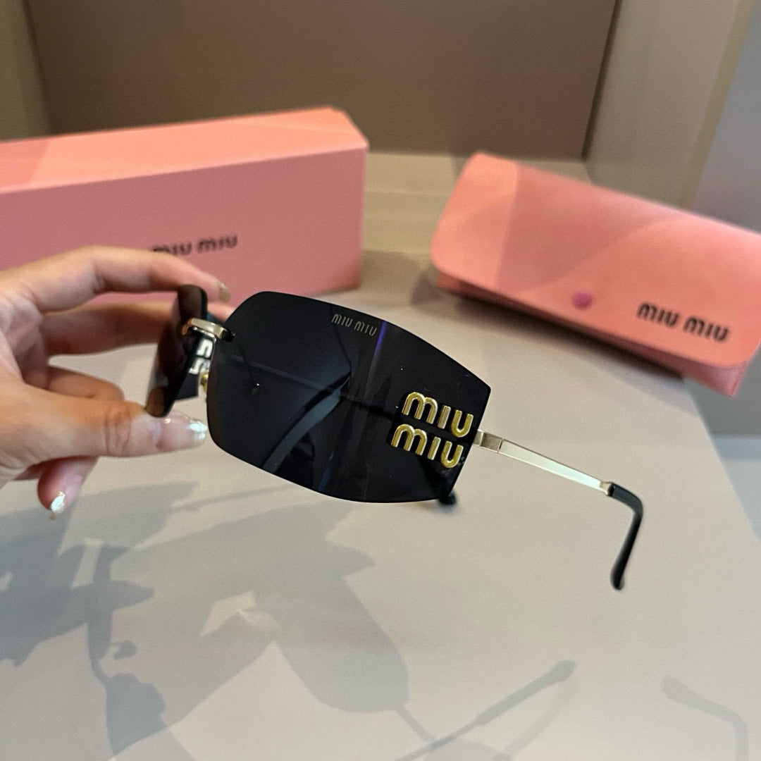 Miu Miu Fashion Black Lens Sunglasses for Men & Women - 399240 - detail image 4