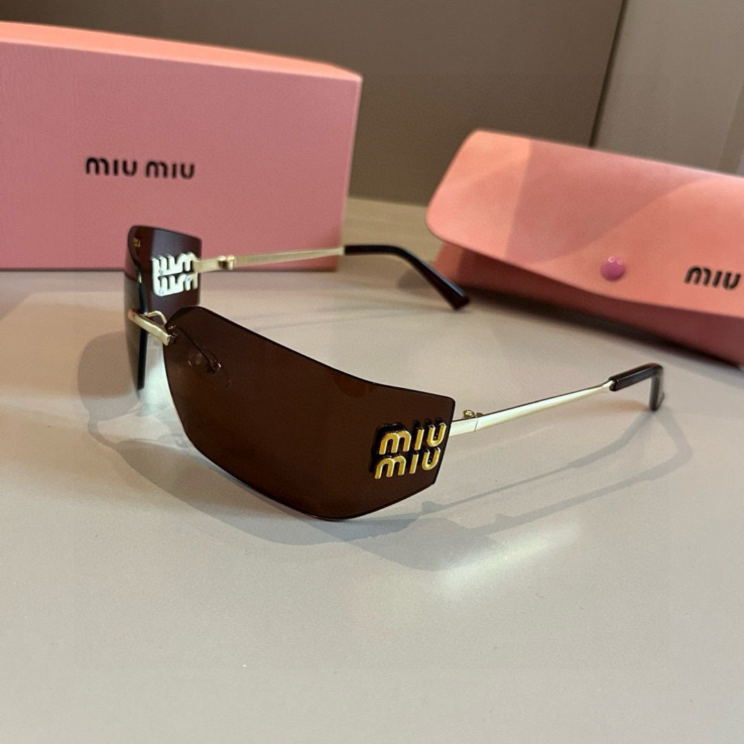 Miu Miu Fashion Brown Lens Sunglasses for Men & Women - 432641 - detail image 3