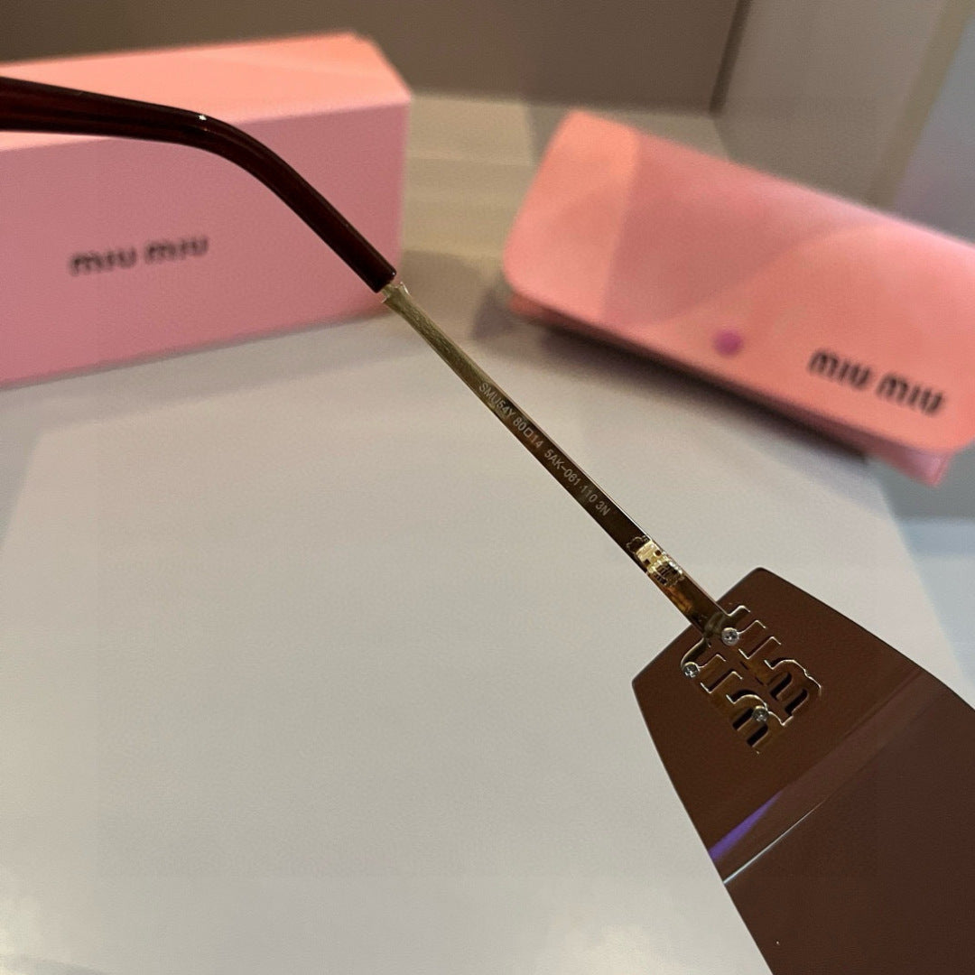 Miu Miu Fashion Brown Lens Sunglasses for Men & Women - 449753 - detail image 7