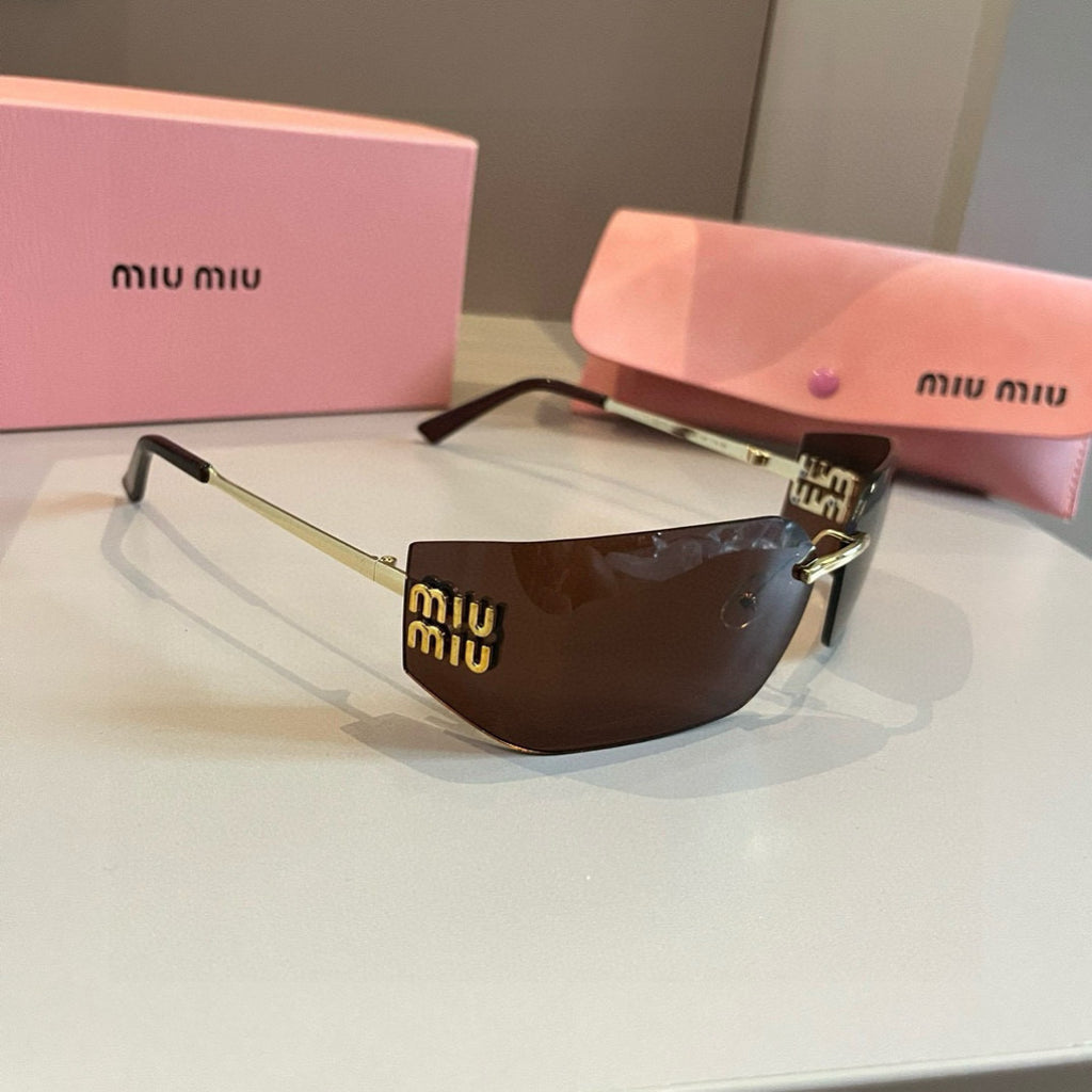 Miu Miu Fashion Brown Lens Sunglasses for Men & Women - 399241