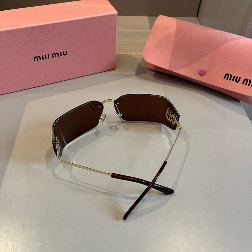 Miu Miu Fashion Brown Lens Sunglasses for Men & Women - 449753 - detail image 6