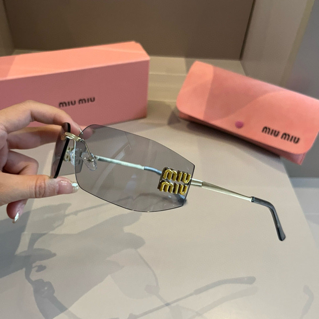Miu Miu Fashion Silver Lens Sunglasses for Men & Women - 487591 - detail image 5