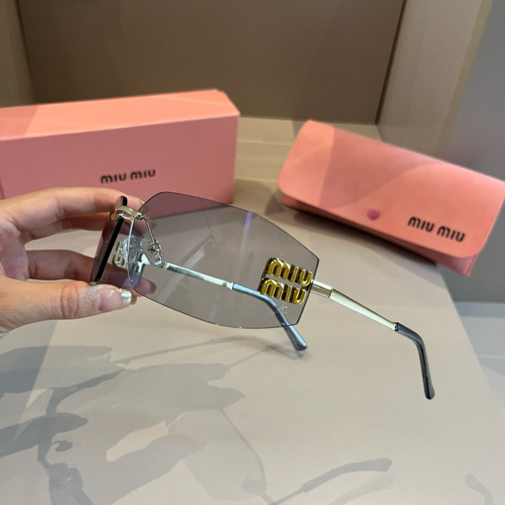 Miu Miu Fashion Silver Lens Sunglasses for Men & Women - 487591 - detail image 3