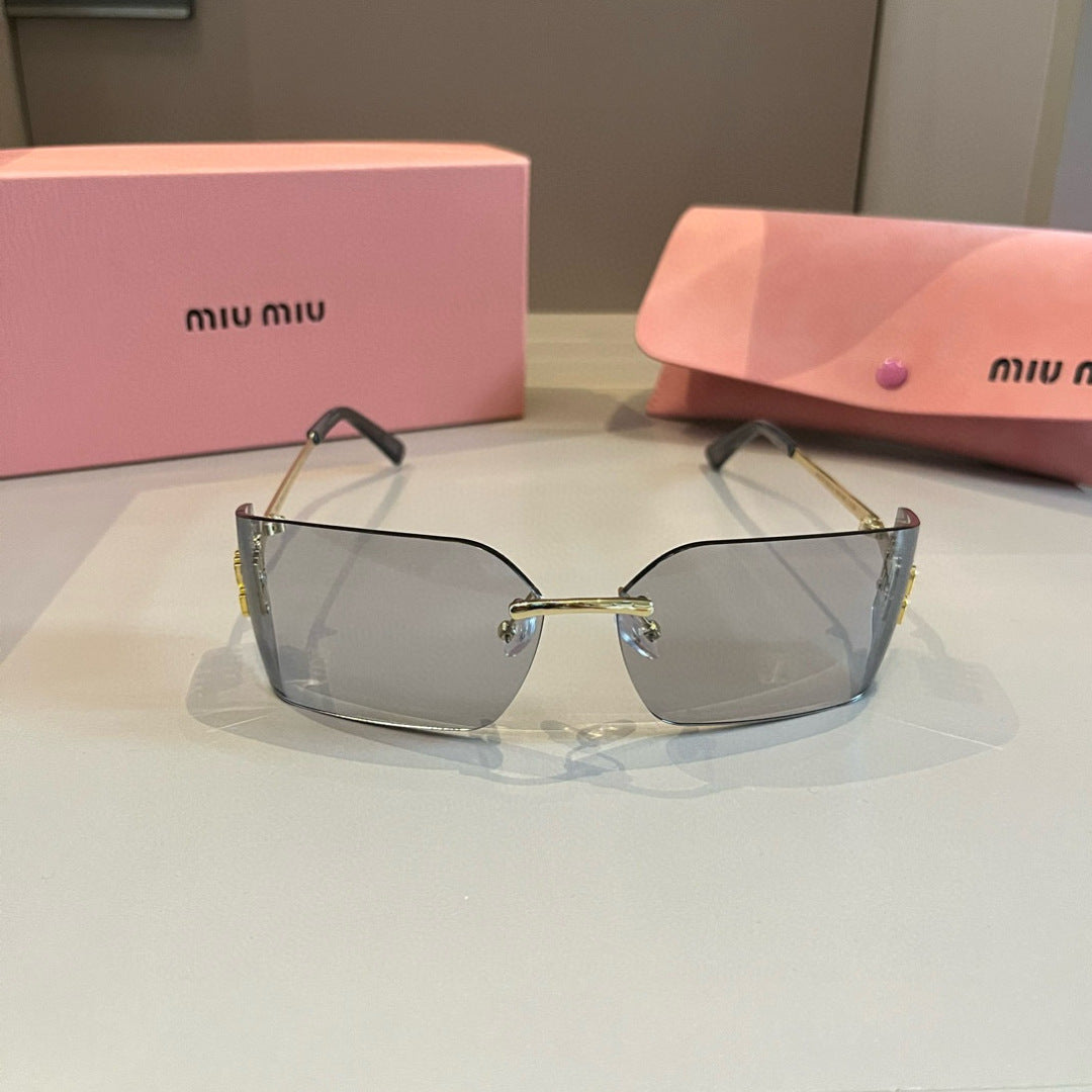 Miu Miu Fashion Silver Lens Sunglasses for Men & Women - 487591 - detail image 8