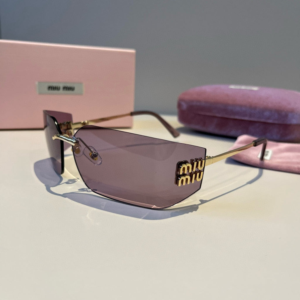 Miu Miu Fashion Gray Lens Sunglasses for Men & Women - 399243 - detail image 3