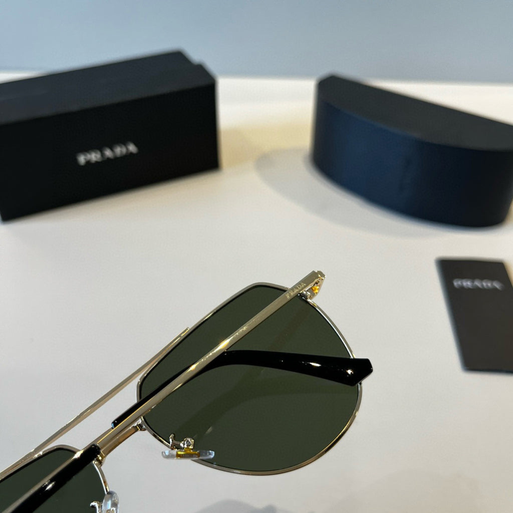 Prada Polarized Fashion Brown Lens Sunglasses for Men - 382643 - detail image 7
