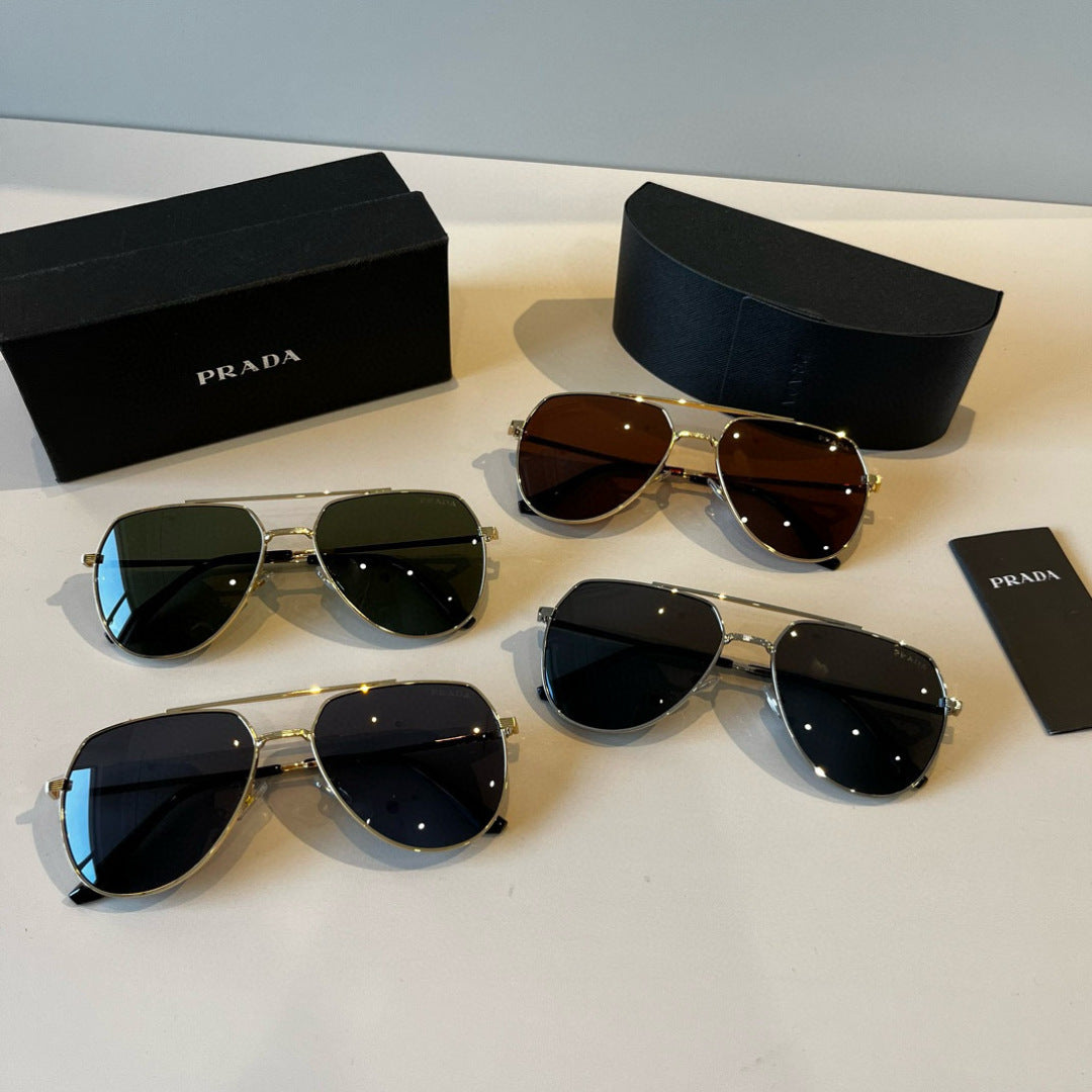 Prada Polarized Fashion Brown Lens Sunglasses for Men - 382643 - detail image 10