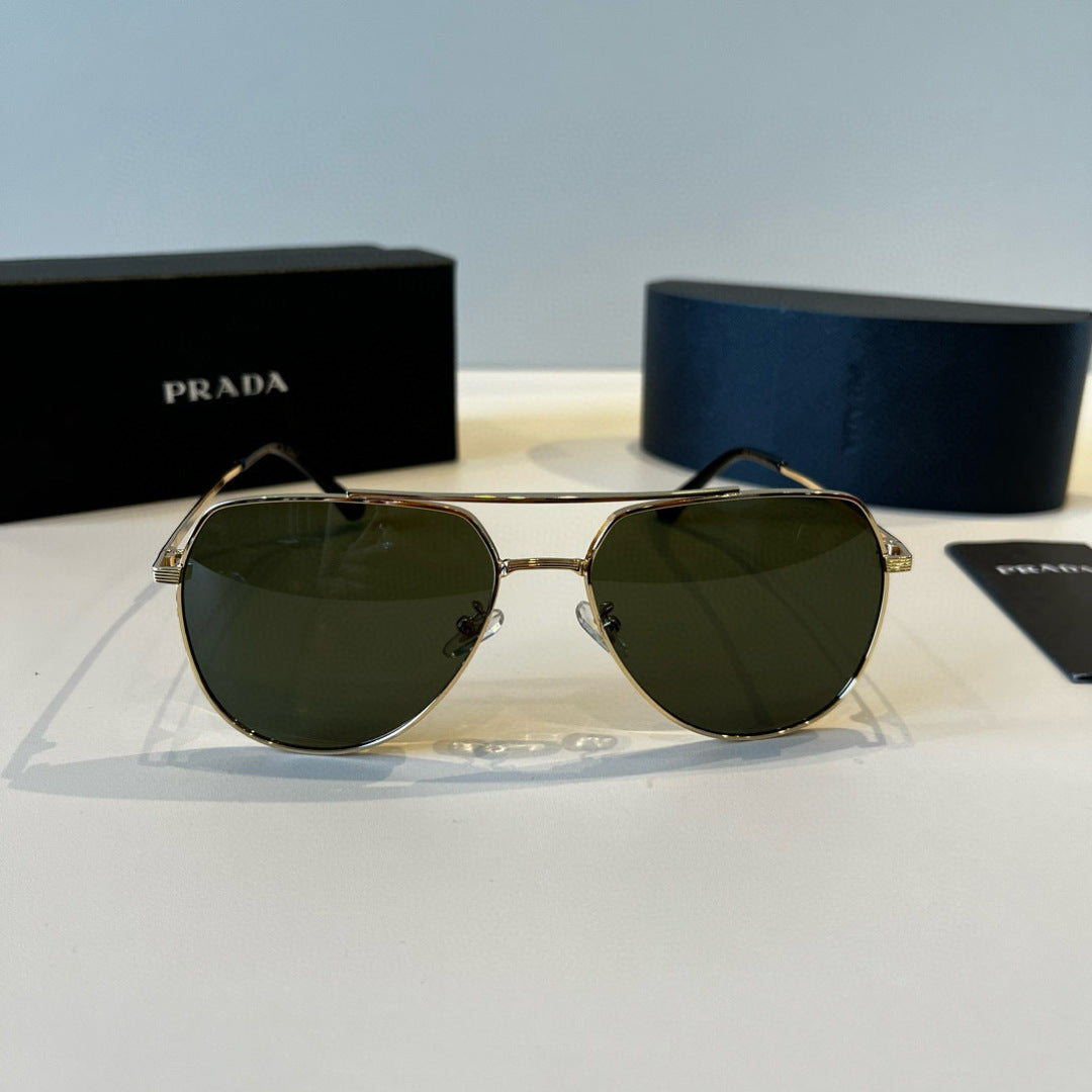 Prada Polarized Fashion Brown Lens Sunglasses for Men - 382643 - detail image 2