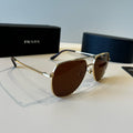 Prada Polarized Fashion Brown Lens Sunglasses for Men - 382644