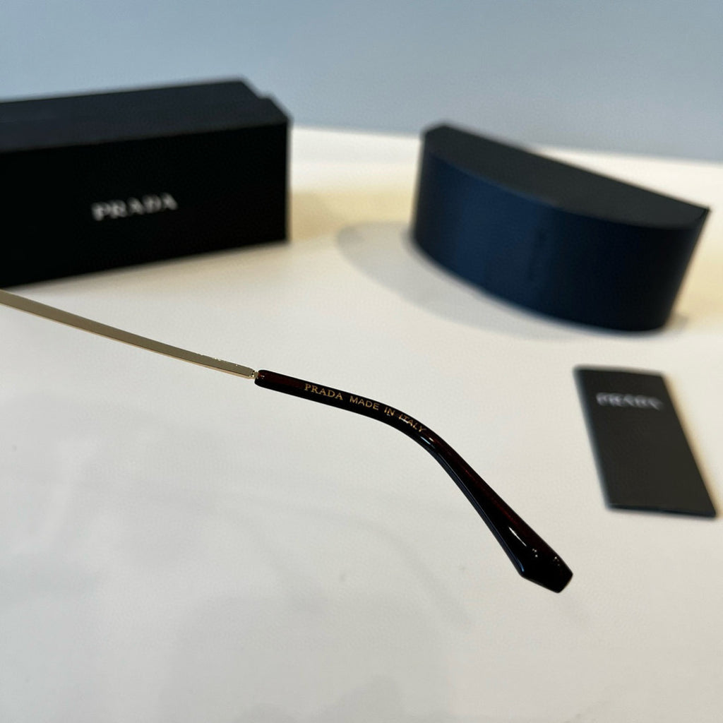 Prada Polarized Fashion Brown Lens Sunglasses for Men - 382644 - detail image 7