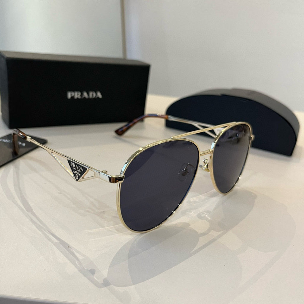Prada Fashion Silver Lens Sunglasses for Men & Women - 382645
