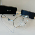 Prada Fashion Silver Lens Sunglasses for Men & Women - 382646