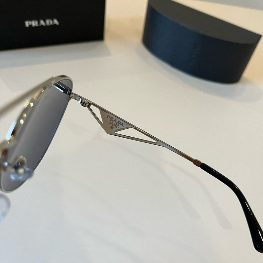 Prada Fashion Silver Lens Sunglasses for Men & Women - 382647 - detail image 10