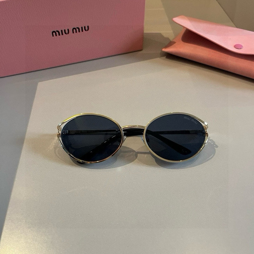 Miu Miu Metal Fashion Brown Lens Sunglasses for Men & Women - 449721 - detail image 8