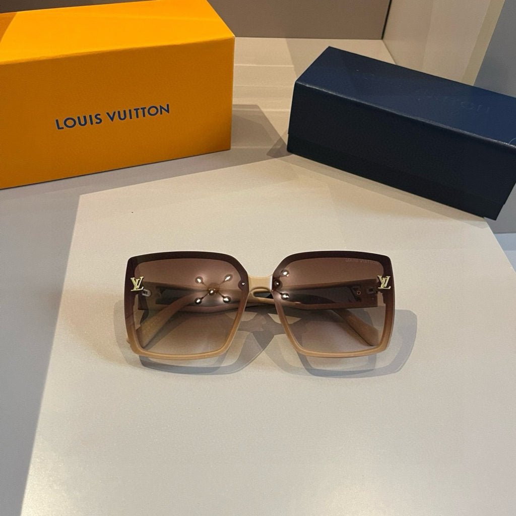 Louis Vuitton Fashion Gold Lens Sunglasses for Men & Women - 381795 - detail image 5