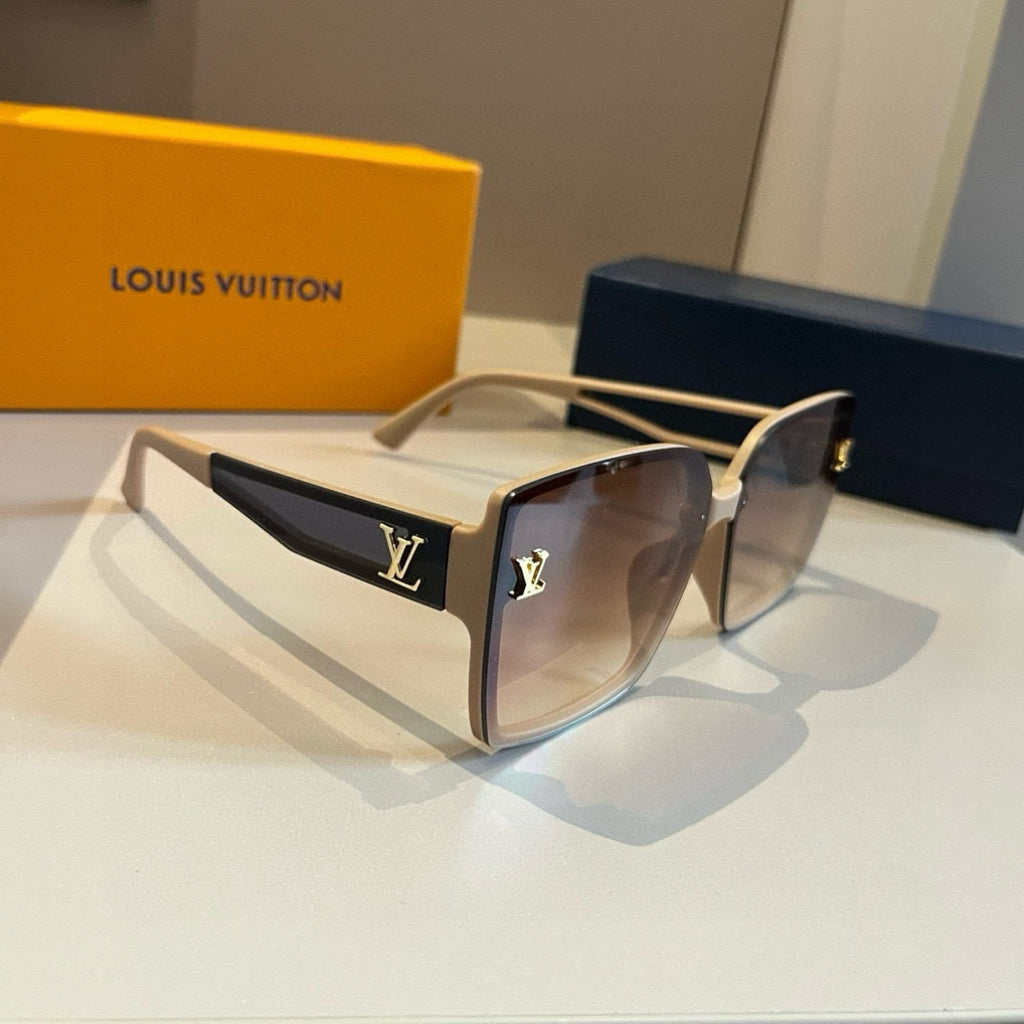 Louis Vuitton Fashion Gold Lens Sunglasses for Men & Women - 381795