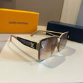 Louis Vuitton Fashion Gold Lens Sunglasses for Men & Women - 381795