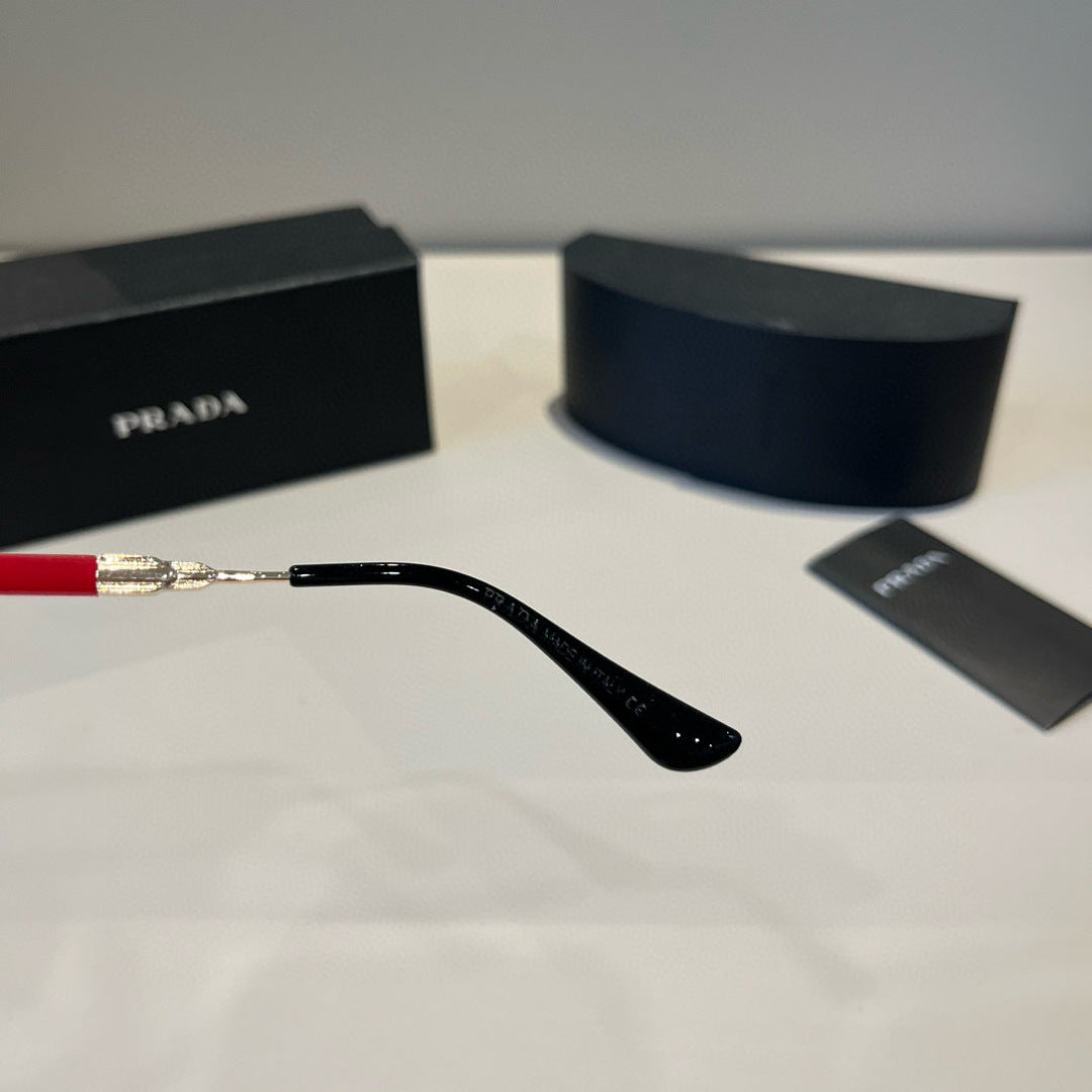 Prada Polarized Fashion Black Lens Sunglasses for Men - 998129 - detail image 9