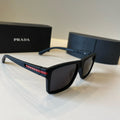 Prada Fashion Black Lens Sunglasses for Men & Women - 998131