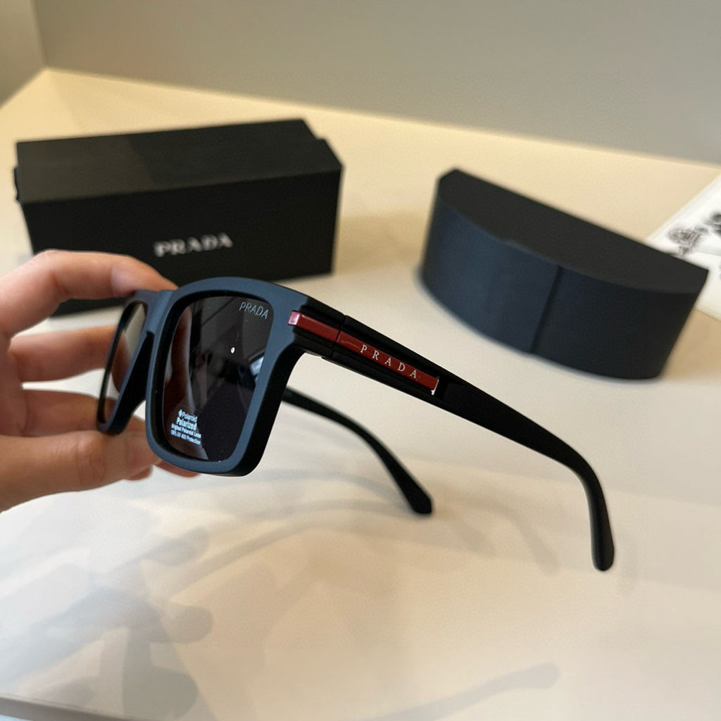 Prada Fashion Black Lens Sunglasses for Men & Women - 998131 - detail image 5