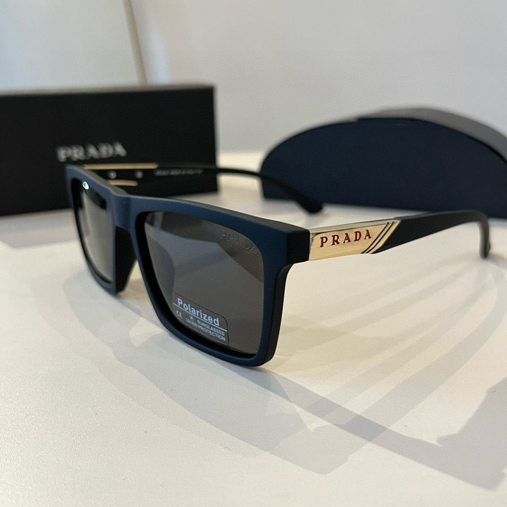 Prada Polarized Fashion Black Lens Sunglasses for Men - 358380 - detail image 3