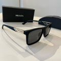 Prada Polarized Fashion Black Lens Sunglasses for Men - 358380