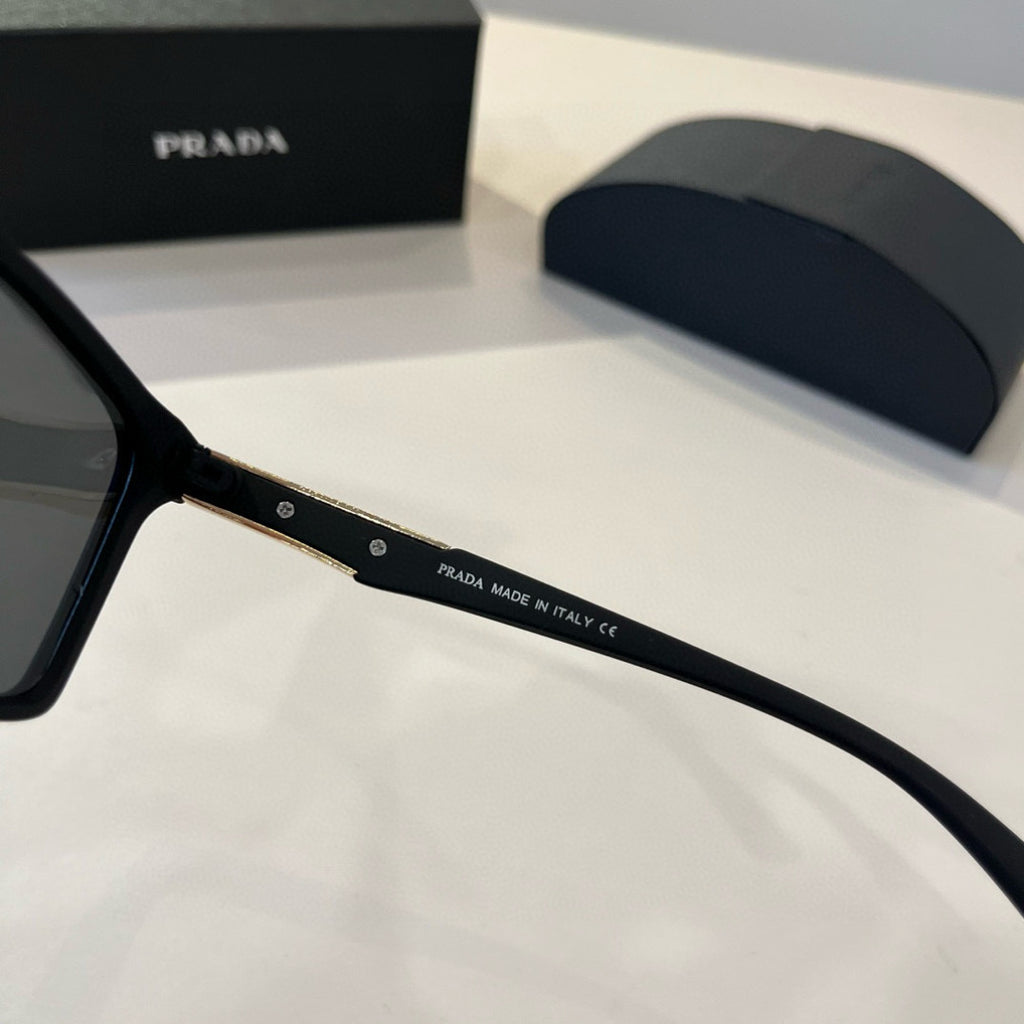 Prada Polarized Fashion Black Lens Sunglasses for Men - 358380 - detail image 8