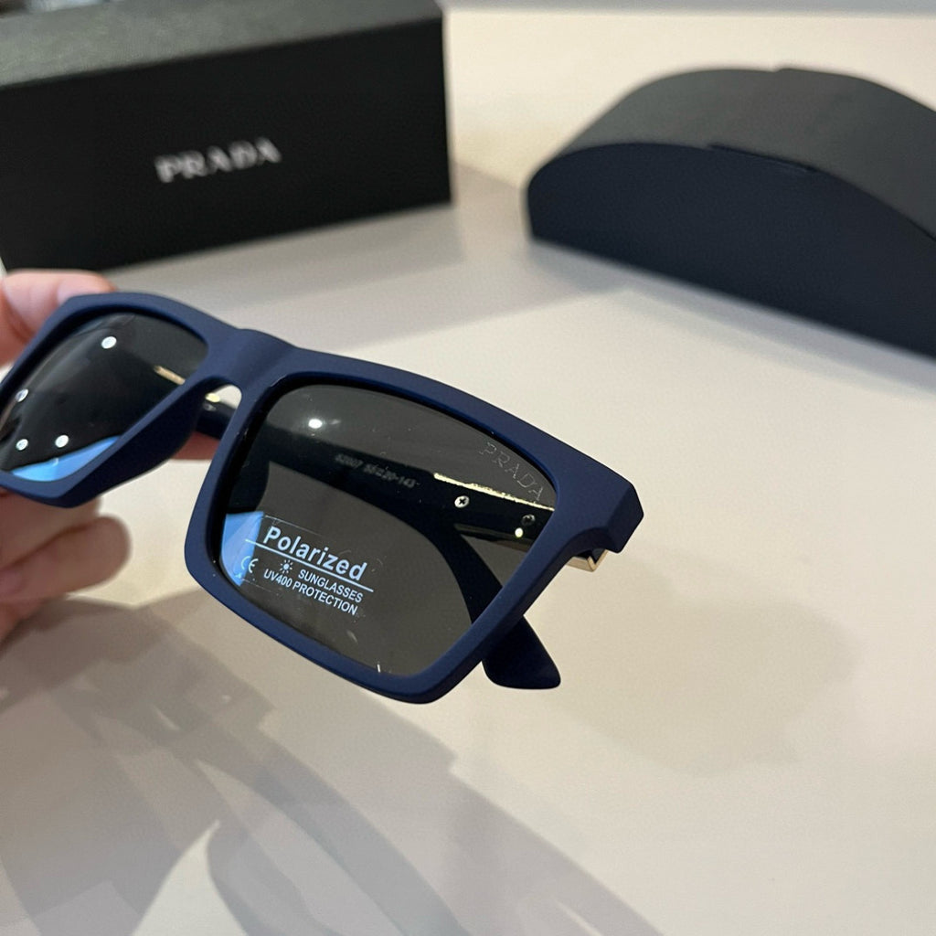 Prada Polarized Fashion Black Lens Sunglasses for Men - 358381 - detail image 6