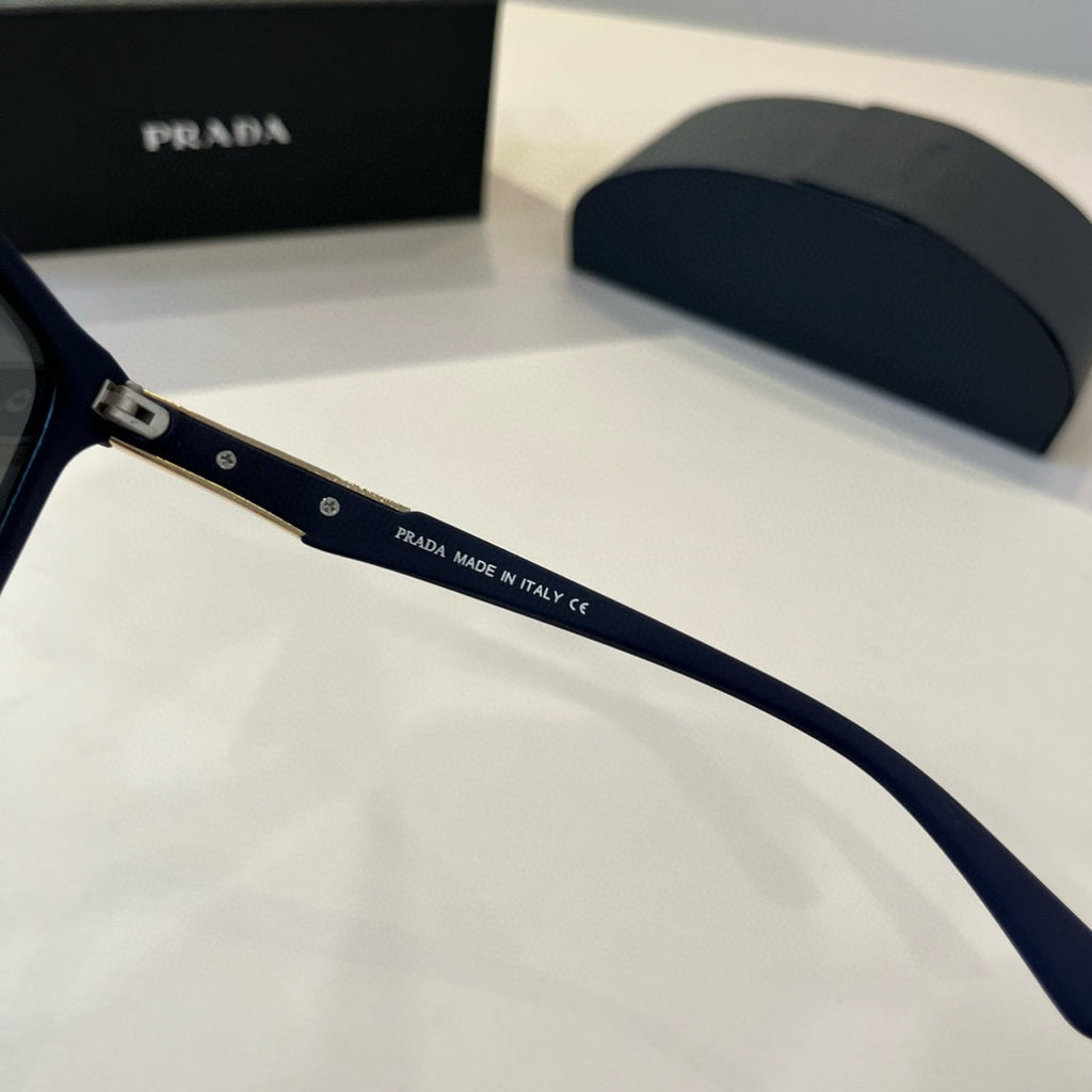 Prada Polarized Fashion Black Lens Sunglasses for Men - 358381 - detail image 9