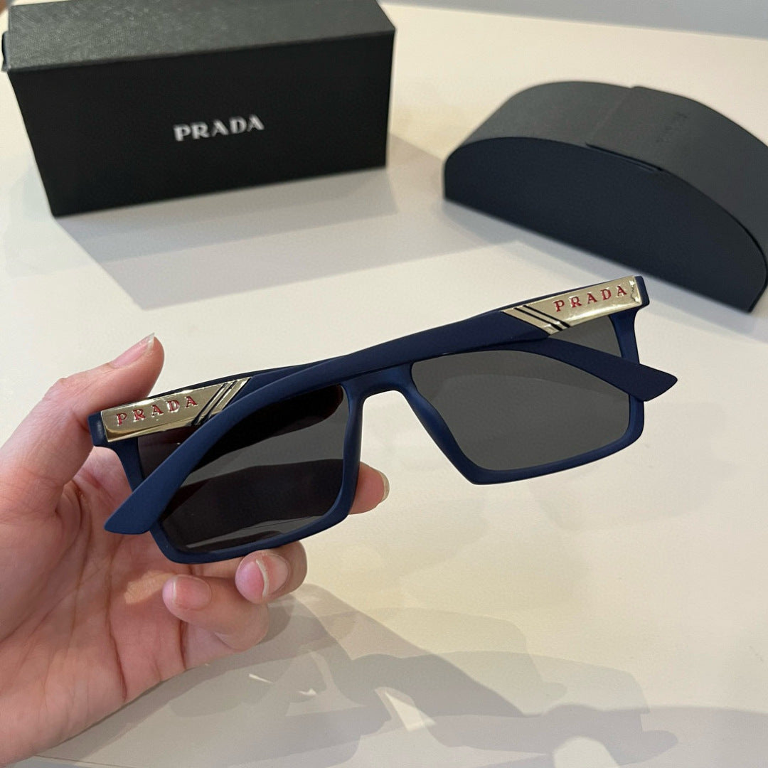 Prada Polarized Fashion Black Lens Sunglasses for Men - 358381 - detail image 8
