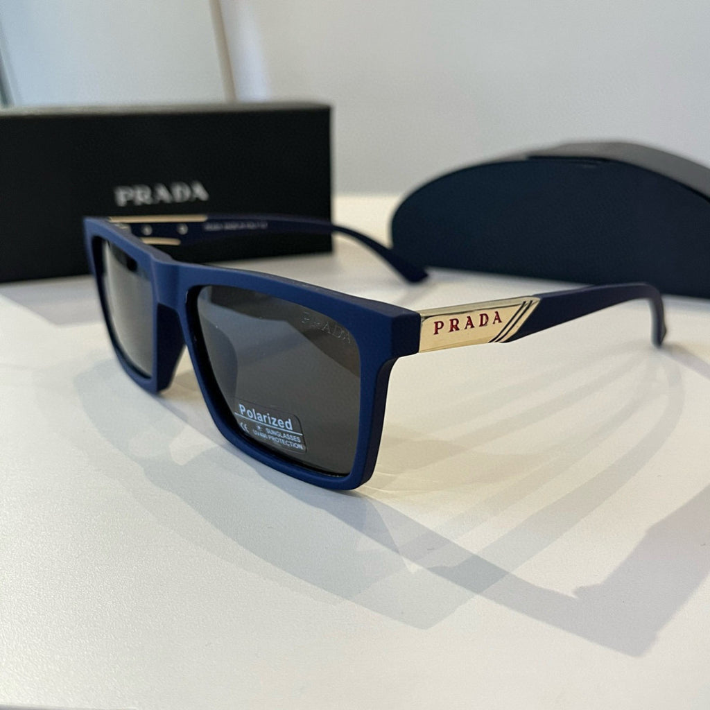 Prada Polarized Fashion Black Lens Sunglasses for Men - 358381 - detail image 3