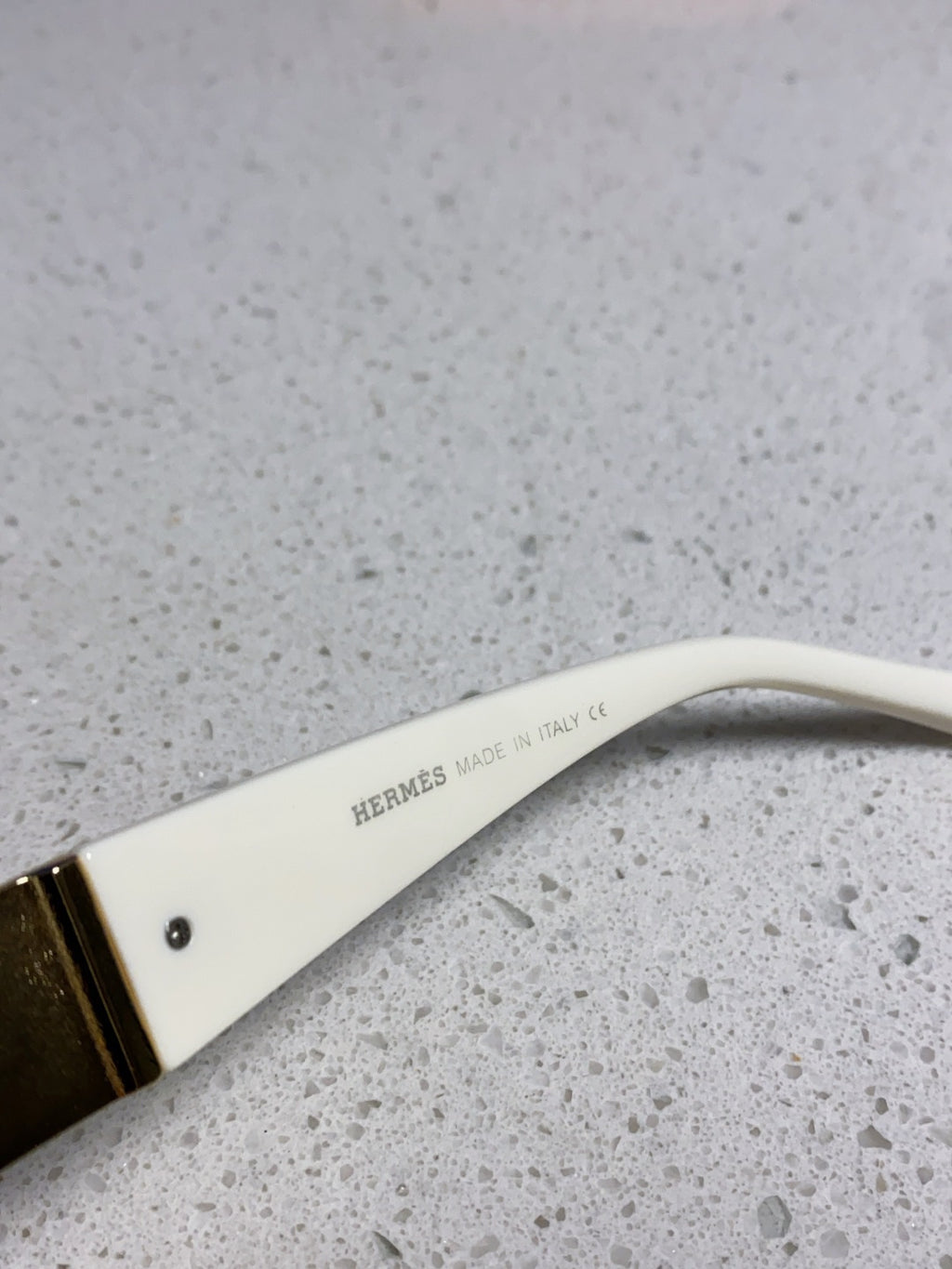 Hermès Cat-Eye Silver Lens Sunglasses for Men & Women - 488105 - detail image 8