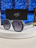 Hermès Polarized Round Gray Lens Sunglasses for Women