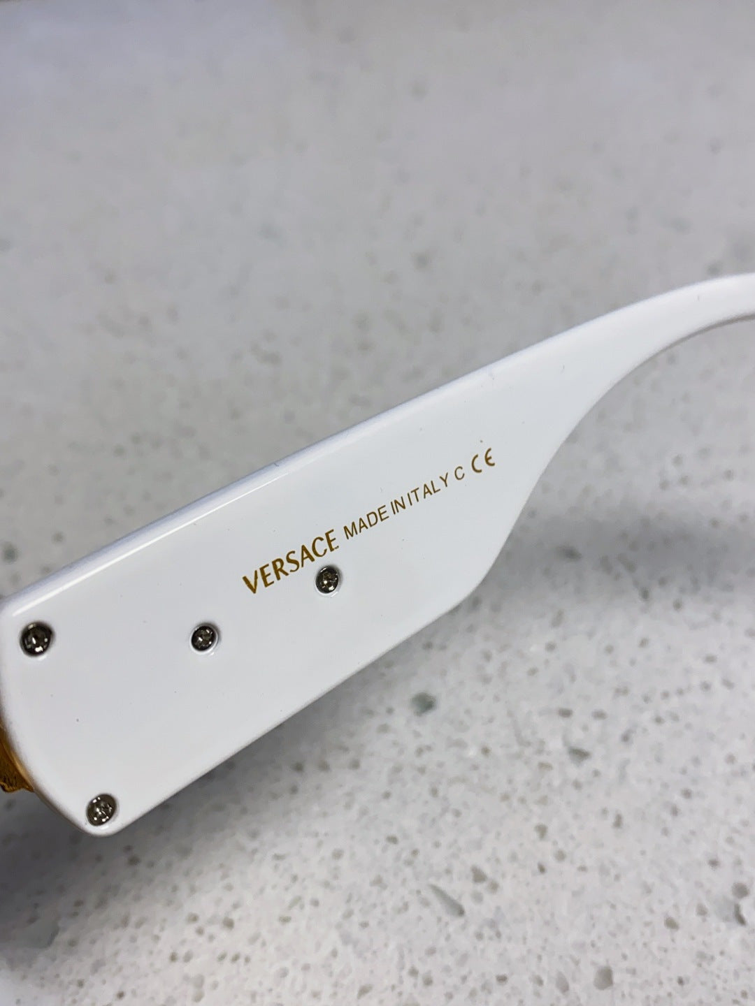 Versace Metal Square Brown Lens Sunglasses for Men & Women - detail image 8