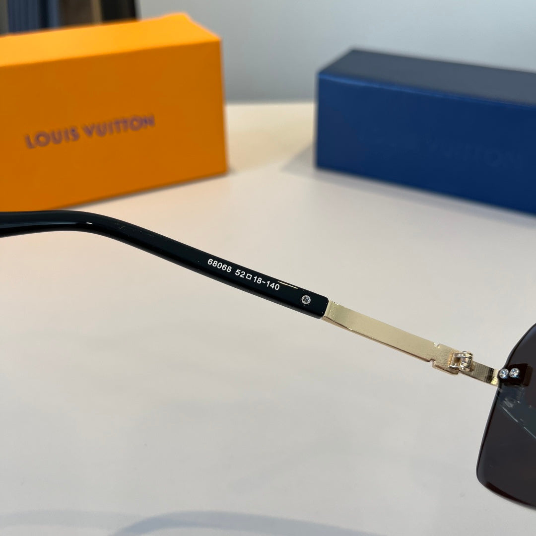 Louis Vuitton Fashion Blue Lens Sunglasses for Men & Women - 357677 - detail image 6