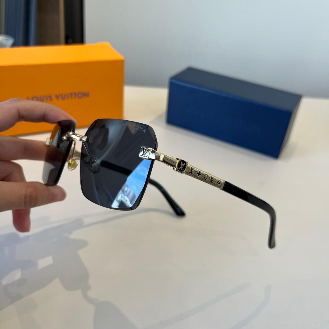 Louis Vuitton Fashion Blue Lens Sunglasses for Men & Women - 357677 - detail image 4