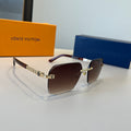 Louis Vuitton Fashion Red Lens Sunglasses for Men & Women - 357678