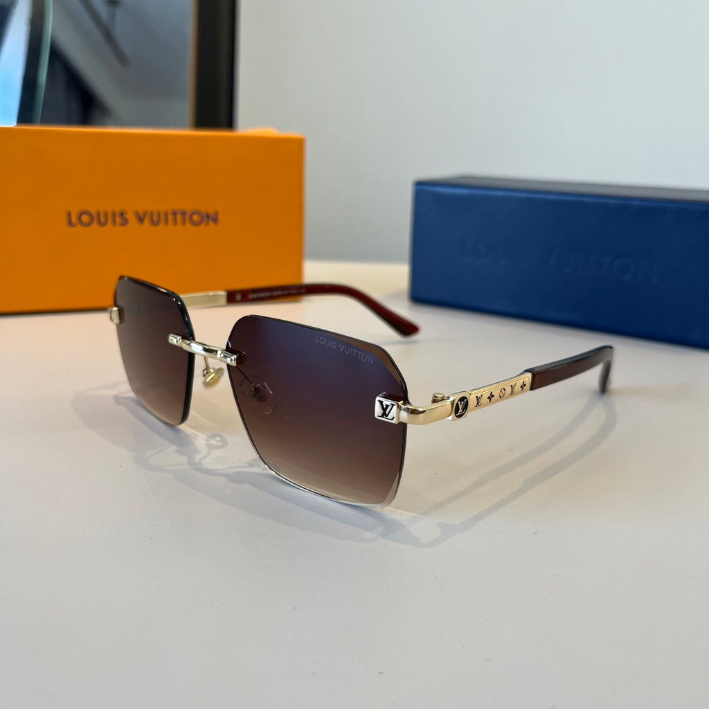 Louis Vuitton Fashion Red Lens Sunglasses for Men & Women - 357678 - detail image 3