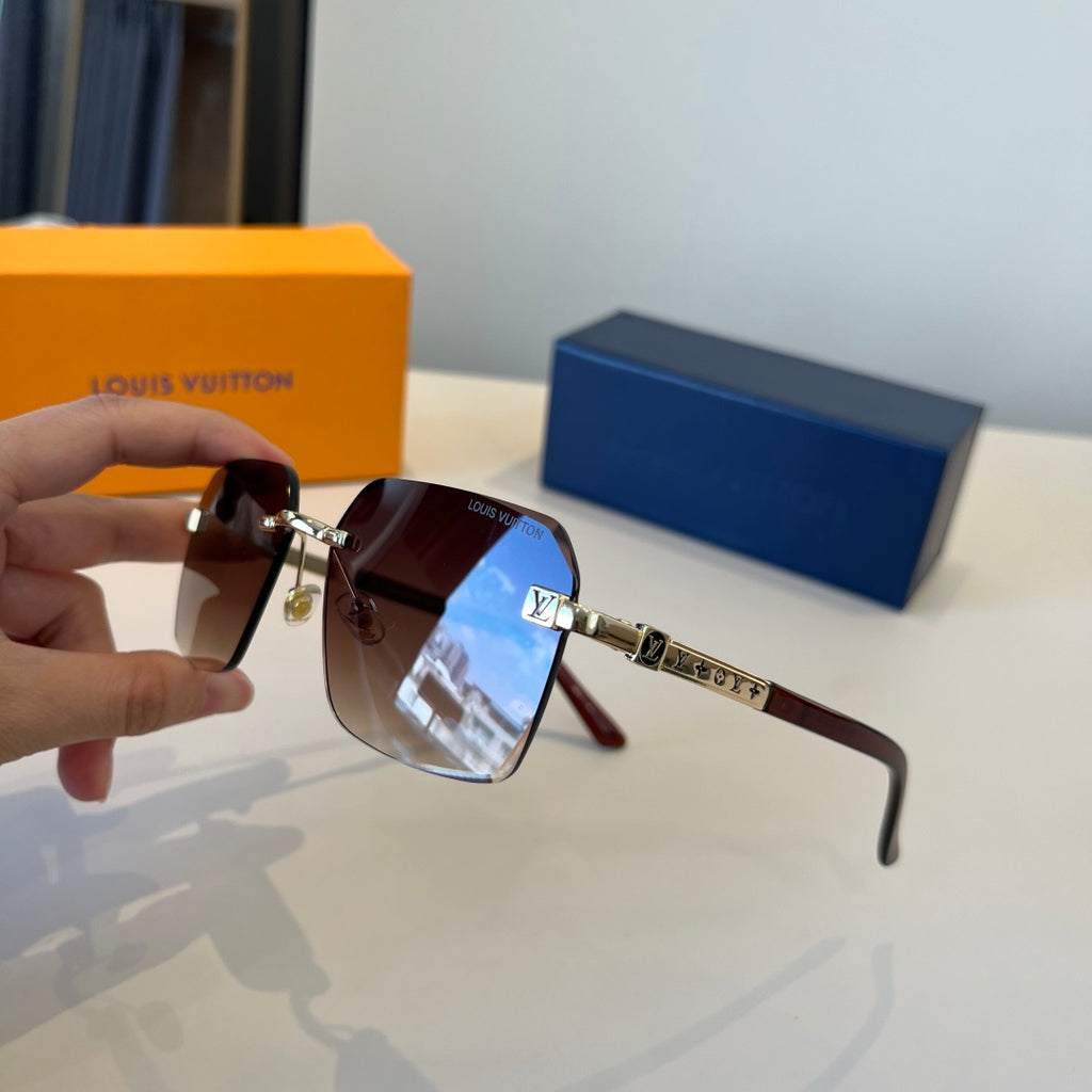 Louis Vuitton Fashion Red Lens Sunglasses for Men & Women - 357678 - detail image 4