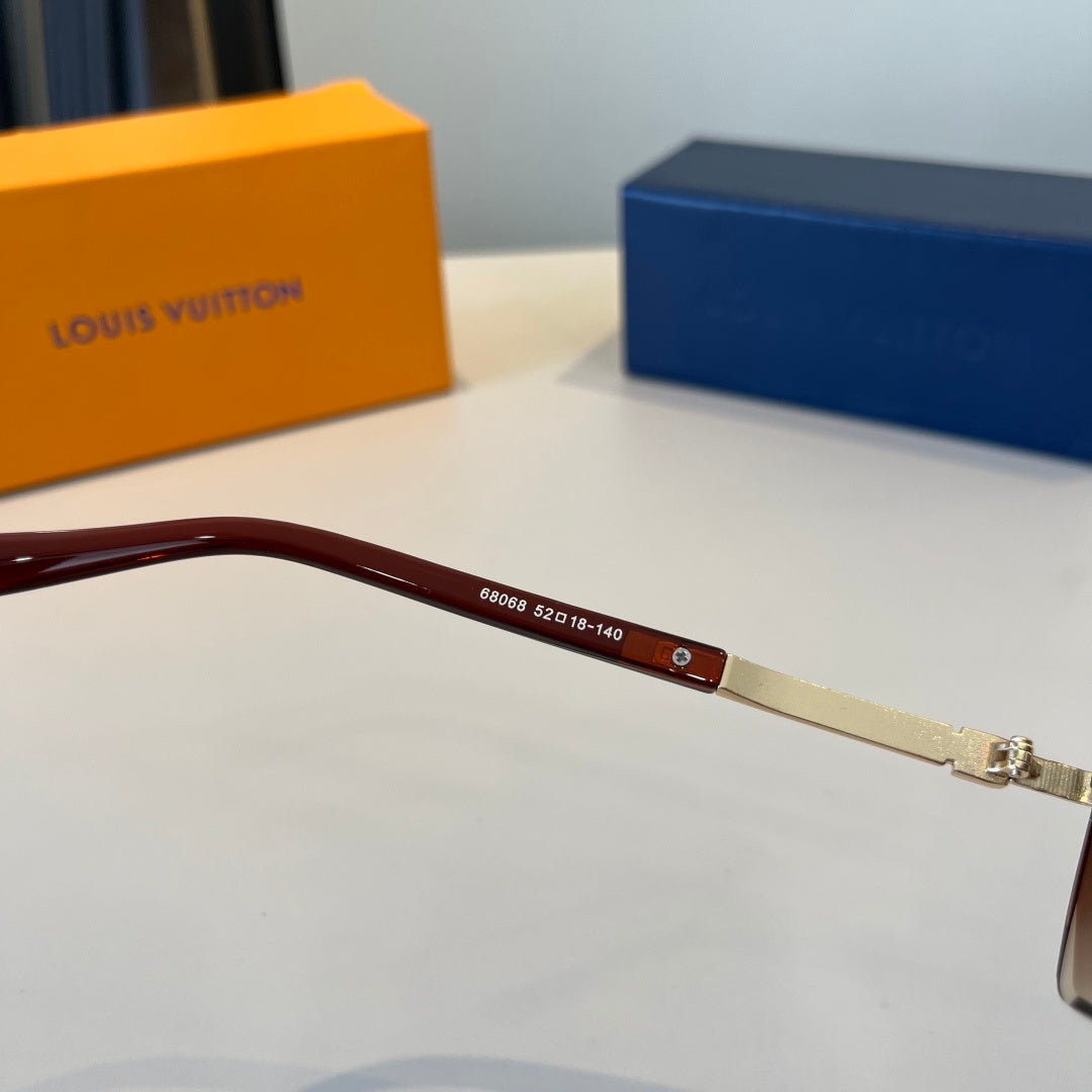 Louis Vuitton Fashion Red Lens Sunglasses for Men & Women - 357678 - detail image 6