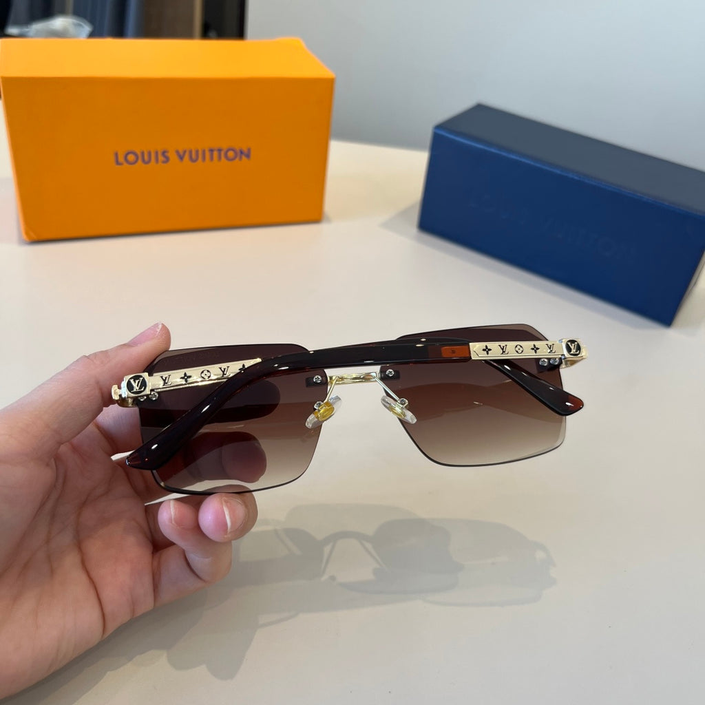 Louis Vuitton Fashion Red Lens Sunglasses for Men & Women - 357678 - detail image 8