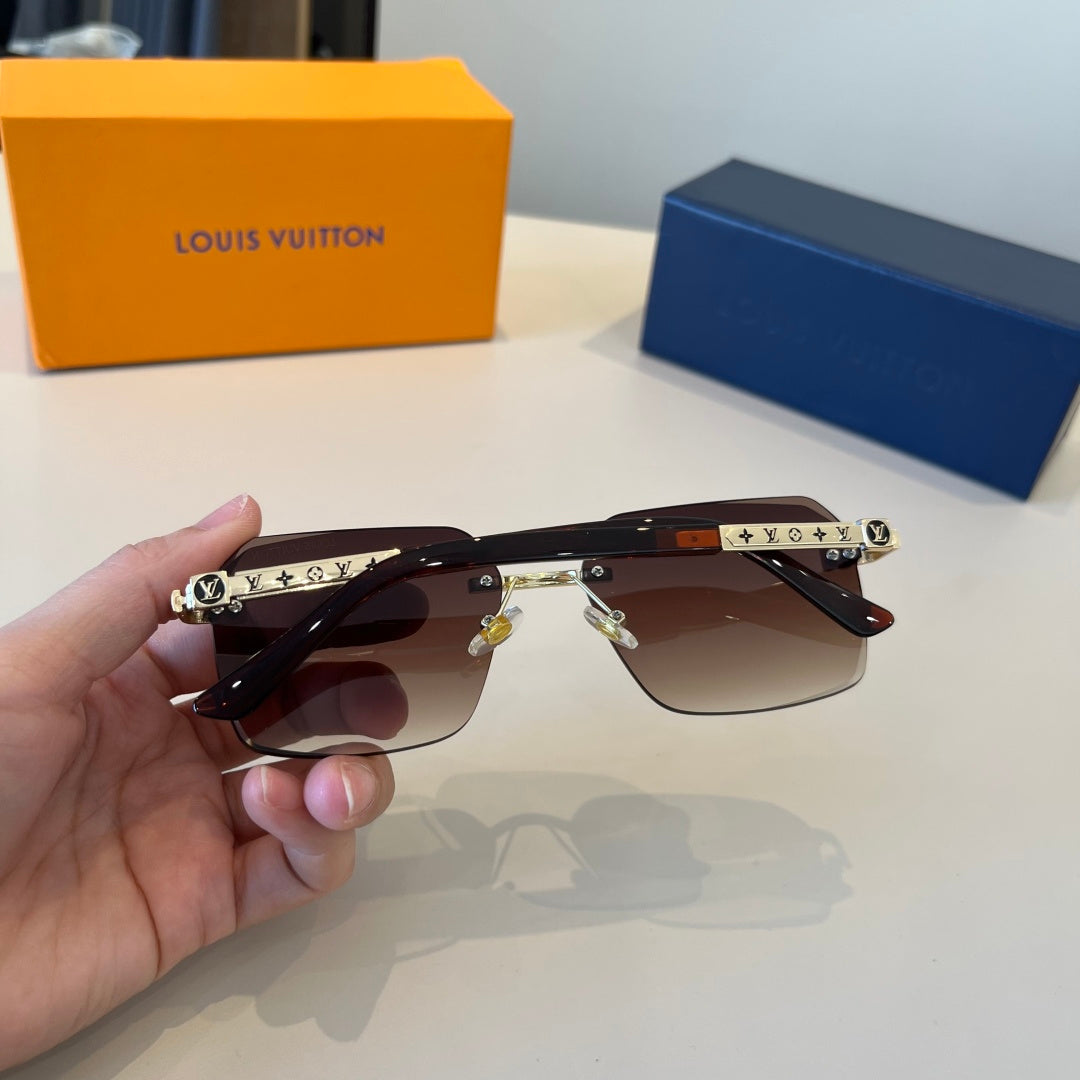 Louis Vuitton Fashion Red Lens Sunglasses for Men & Women - 357678 - detail image 8