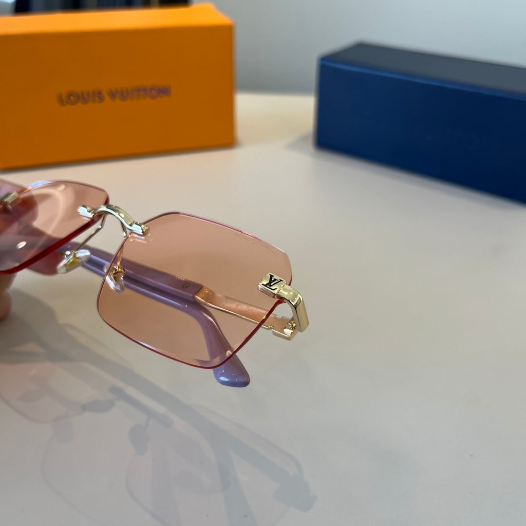 Louis Vuitton Fashion Gold Lens Sunglasses for Men & Women - 357679 - detail image 8