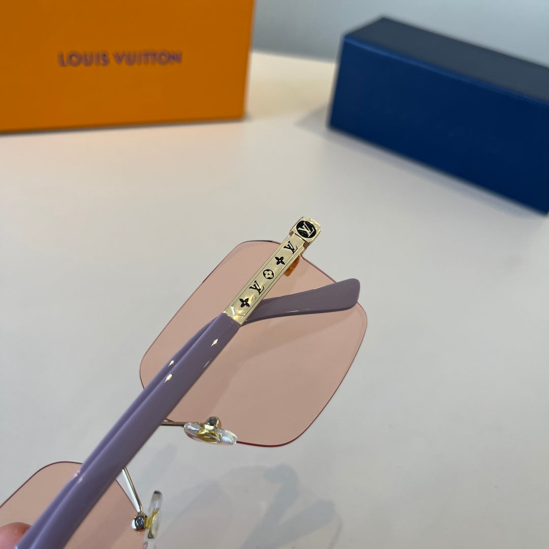 Louis Vuitton Fashion Gold Lens Sunglasses for Men & Women - 357679 - detail image 6