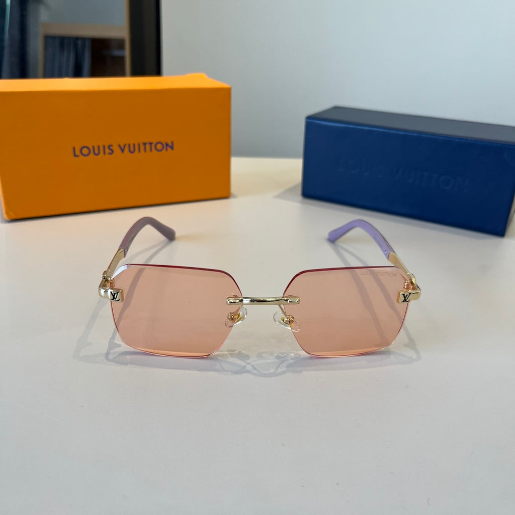 Louis Vuitton Fashion Gold Lens Sunglasses for Men & Women - 357679 - detail image 2