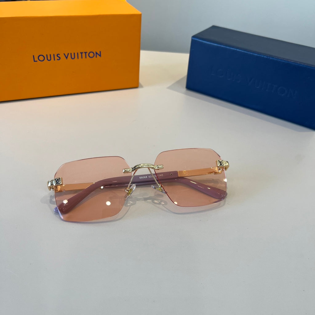 Louis Vuitton Fashion Gold Lens Sunglasses for Men & Women - 357679 - detail image 9