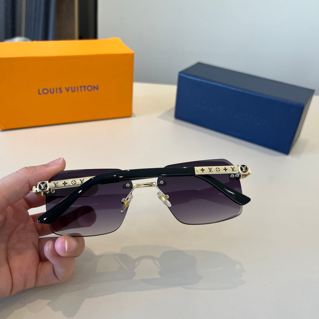 Louis Vuitton Fashion Silver Lens Sunglasses for Men & Women - 357680 - detail image 8