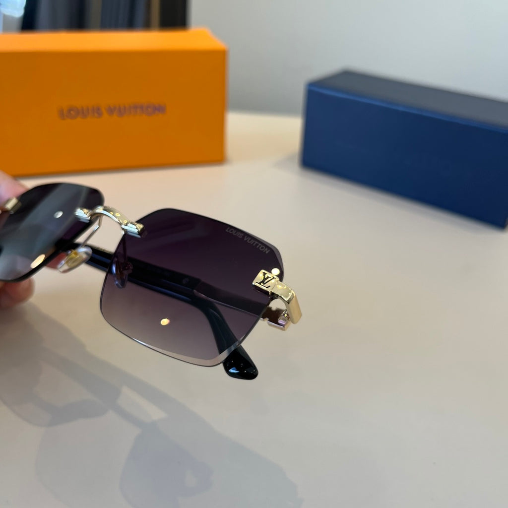 Louis Vuitton Fashion Silver Lens Sunglasses for Men & Women - 357680 - detail image 9