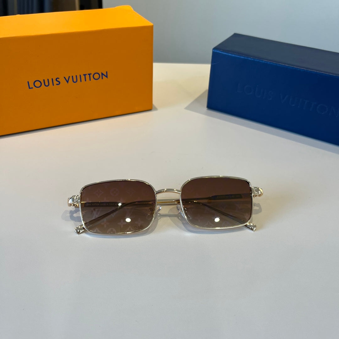 Louis Vuitton Metal Fashion Brown Lens Sunglasses for Men & Women - 357681 - detail image 9