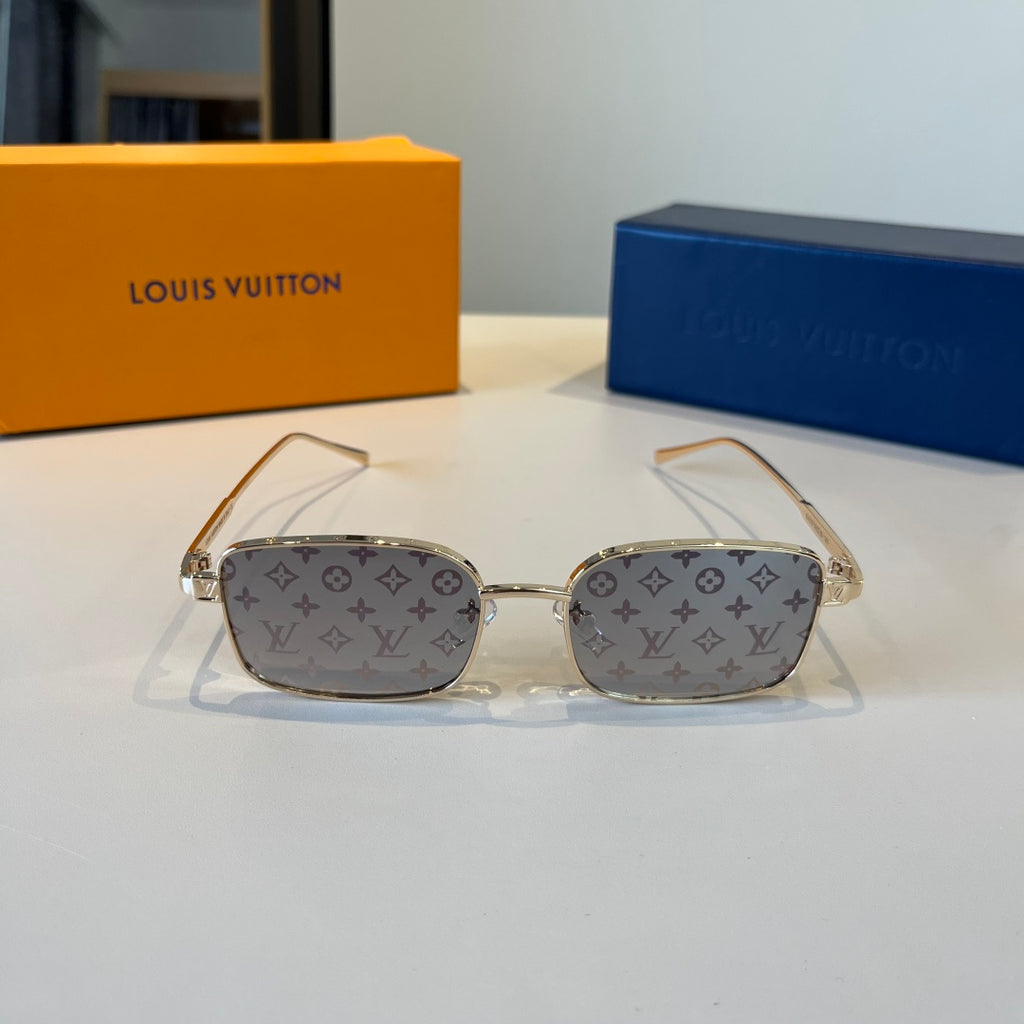 Louis Vuitton Metal Fashion Silver Lens Sunglasses for Men & Women - 357669 - detail image 2
